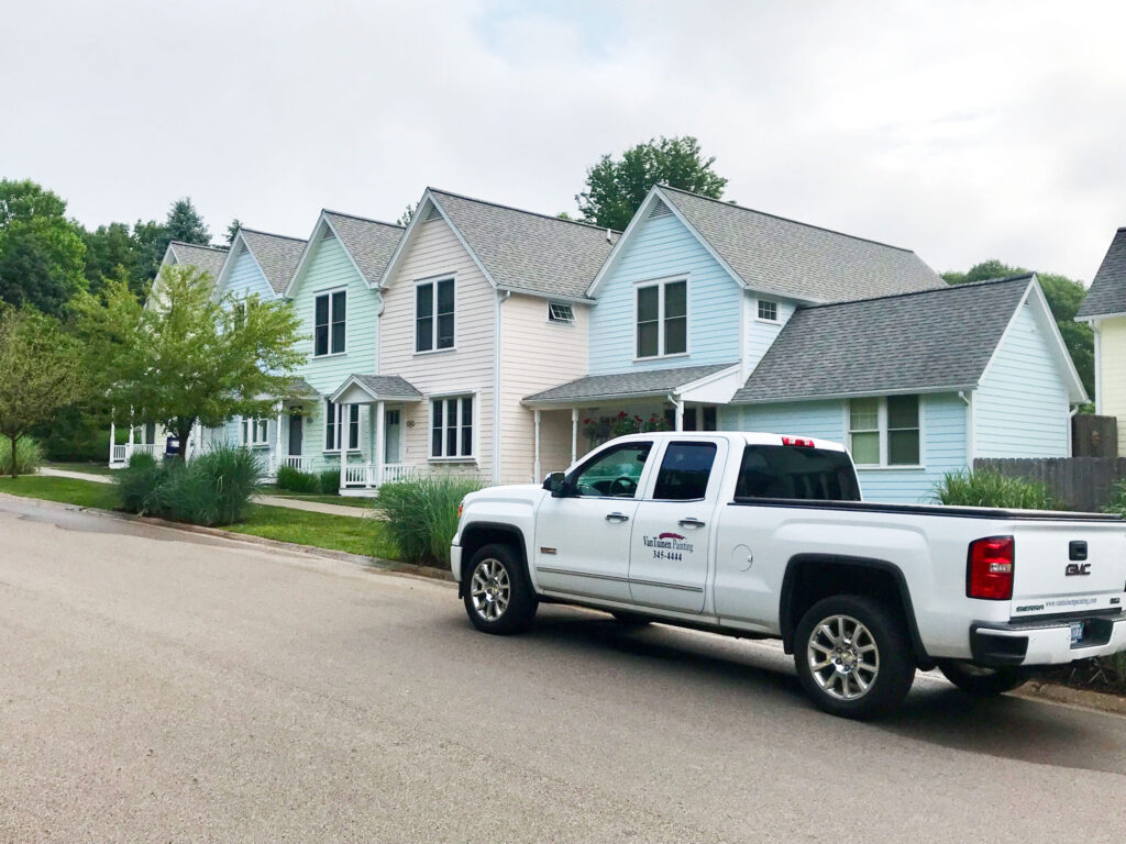 Pastel Painted Homes | Exterior Painting Services Kalamazoo, MI | Van Tuinen Painting