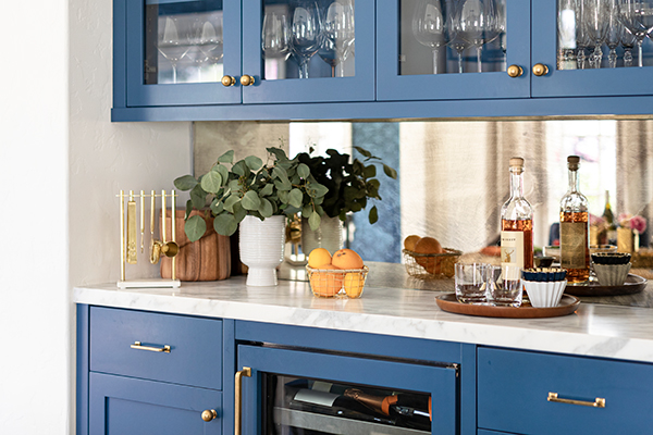 A kitchen that have received interior painting services from Van Tuinen Painting.
